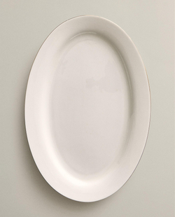 блюдо сервировочное из костяного фарфора Zara Home