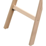 Стремянка деревянная двусторонняя Алюмет 2x5 ступеней (WD1205)