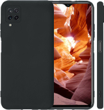 Мягкий Soft Touch чехол из силикона для SAMSUNG GALAXY A12 / M12 с бархатной подкладкой