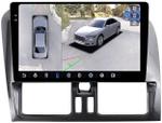 Магнитола для Volvo XC60 2014-2017 - FarCar BX1229M-360 монитор 9.5" 2K QLED на Android 13, Быстрая, CarPlay, 4G SIM-слот, 4 камеры в комплекте