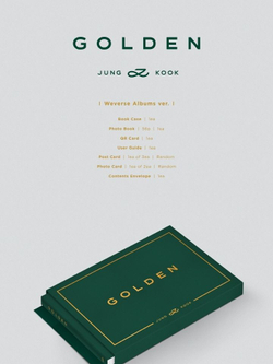 Альбом JUNG KOOK (BTS) - GOLDEN WVS ALBUMS Version