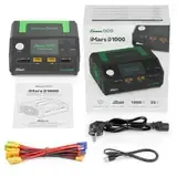 Зарядное устройство Gens ace iMars D1000 Smart Charger | два канала | AC 1000 Вт (25A x2 | 500W x2) | G-Tech | 1-7S
