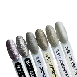 Гель-лак Снежный день GL-02 MIO Nails, 8 мл