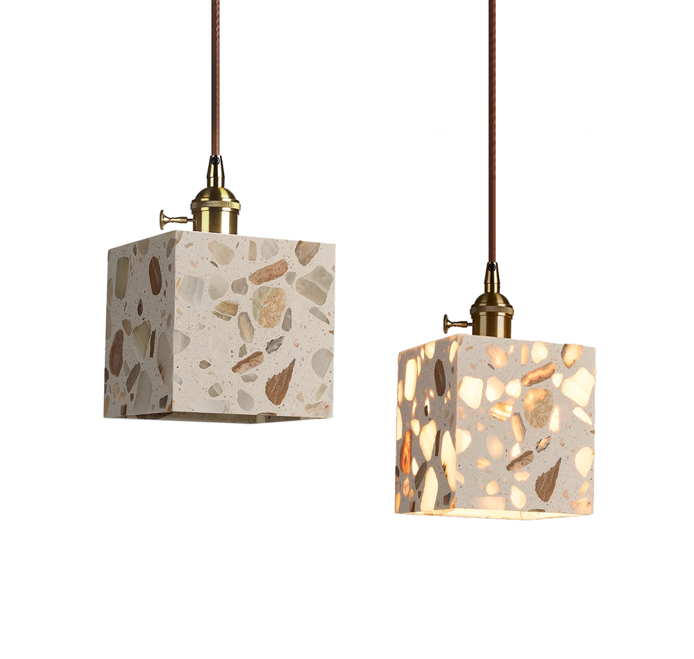 Pendant design lamp Cubi
