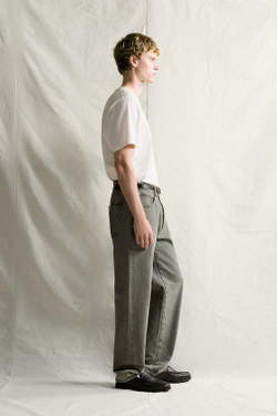 ZARA ДЖИНСЫ RELAXED FIT, СЕРЫЙ