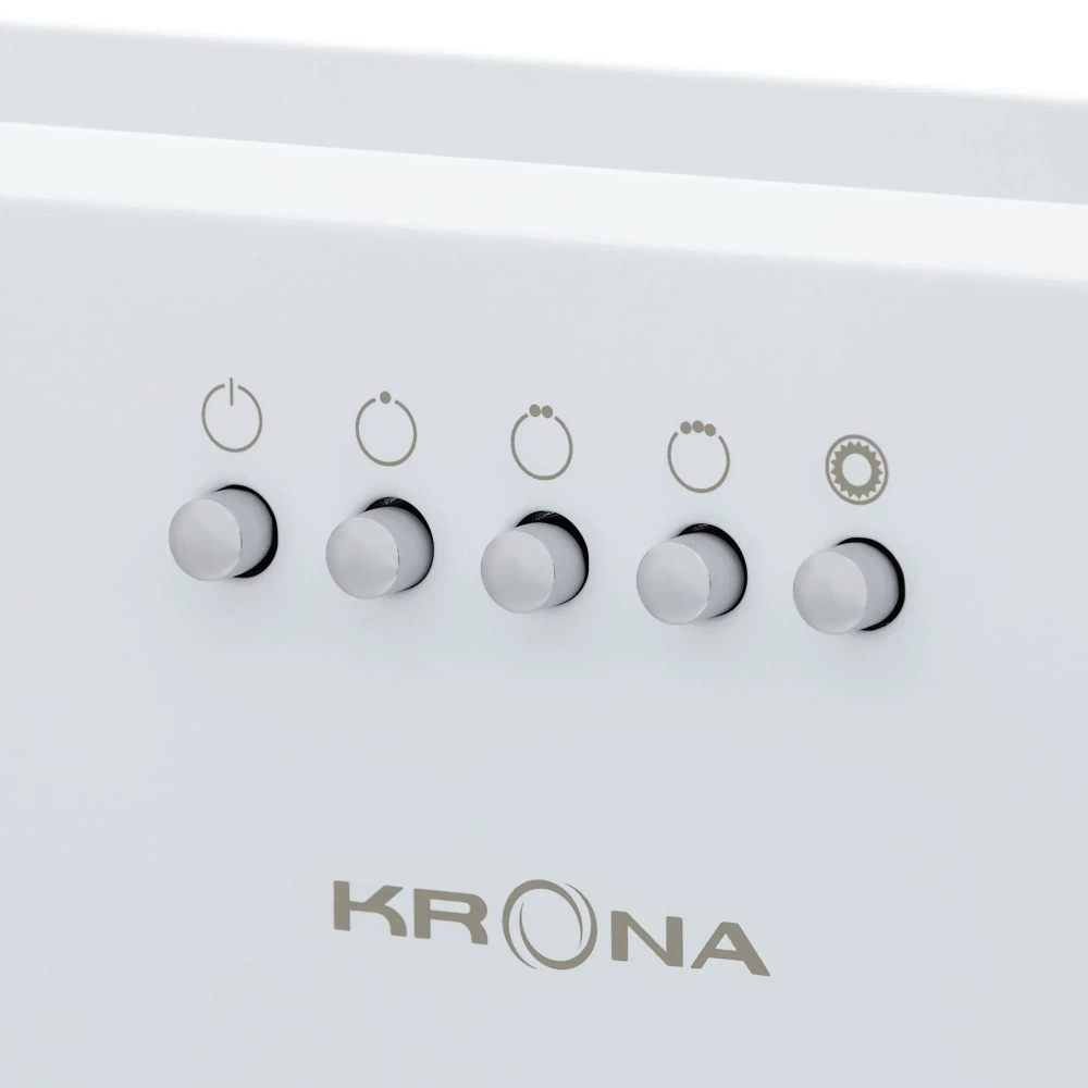 Встраиваемая вытяжка Krona AMELI 600 WHITE PB