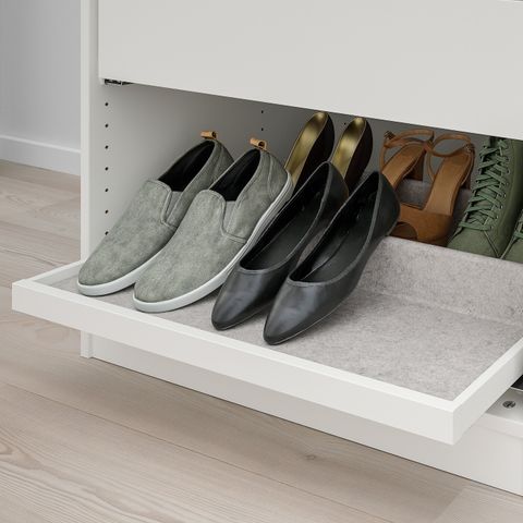 Полка выдвижная IKEA KOMPLEMENT (КОМПЛЕМЕНТ), Белый, 75x58 см