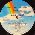 Loretta Lynn ‎– Loretta Lynn's Greatest Hits Vol. II (США 1981г.)