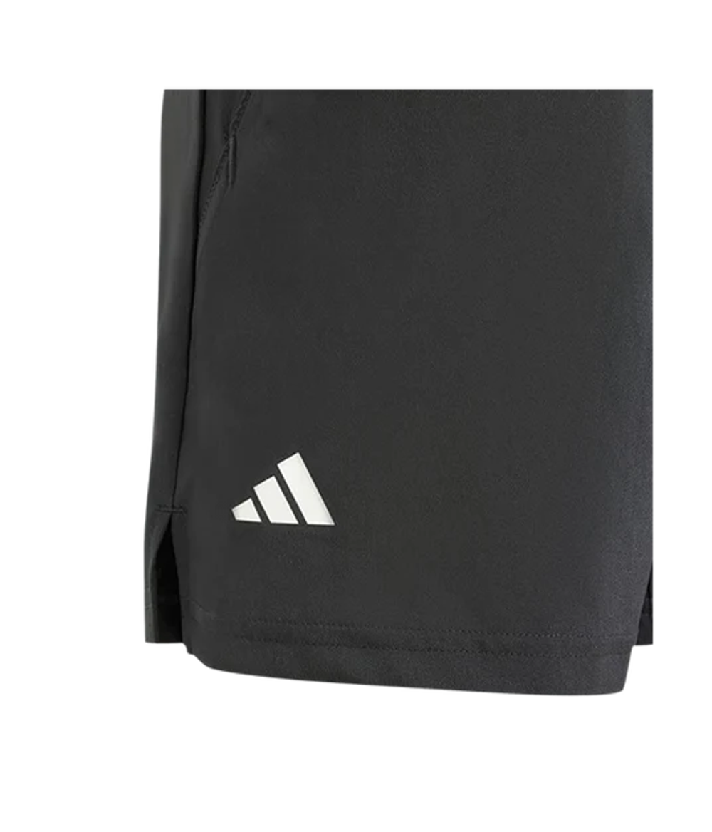 Шорты для падел Adidas Club 3S Junior Чёрные 2025 | Детская спортивная одежда