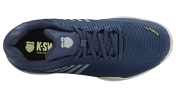 Теннисные кроссовки K-Swiss Hypercourt Express 2 Clay - vintage indigo/blanc de blanc/luminary green