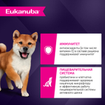 Сухой корм Eukanuba Puppy для щенков мелких и средних пород до 12 месяцев с ягненком 7 кг