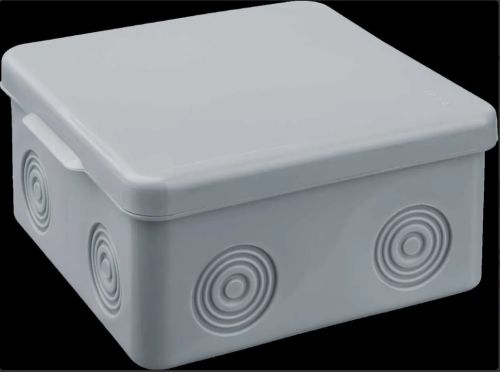 Коробка распаячная 100х100х50 с входами IP55