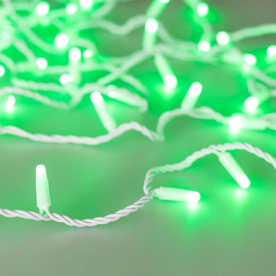 Светодиодная гирлянда ARD-STRING-CLASSIC-10000-WHITE-100LED-MILK-SYNC RGB (230V, 6.5W) (Ardecoled, IP65)