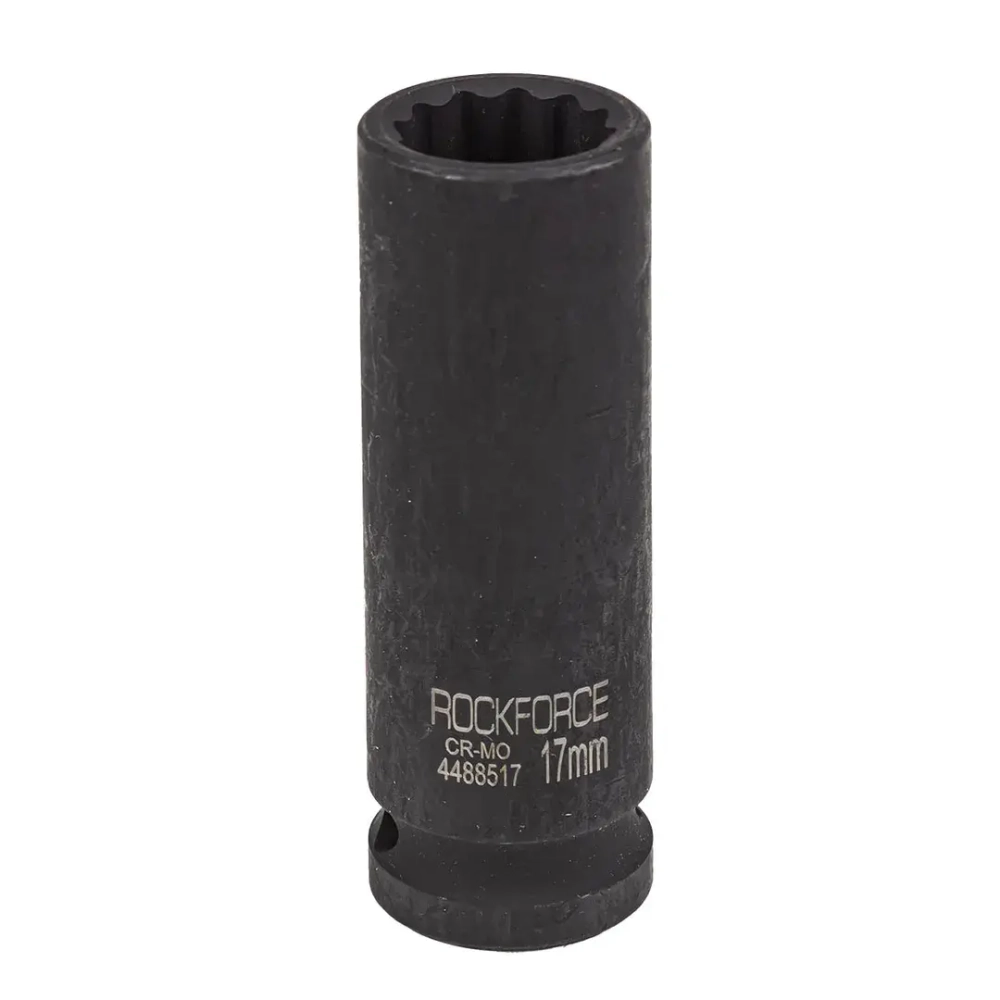 Головка ударная глубокая 17мм (12гр.), 1/2'' RockForce RF-4488517
