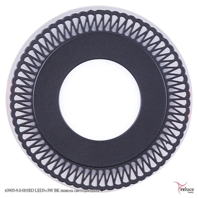 63903-9.0-001RD LED3+3W BK панель светодиодная Reluce, LED