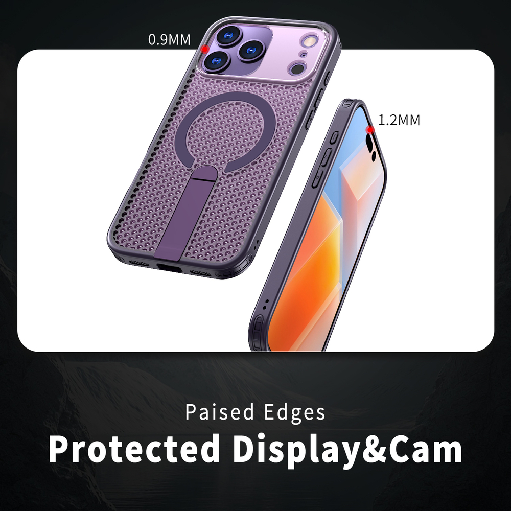Прозрачный чехол Mesh Pro Magnetic Case для iPhone 17 Pro Max