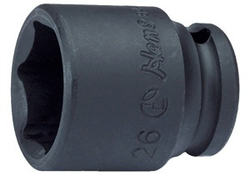 Ударная торцевая головка 3/4", 86400M38, Hans