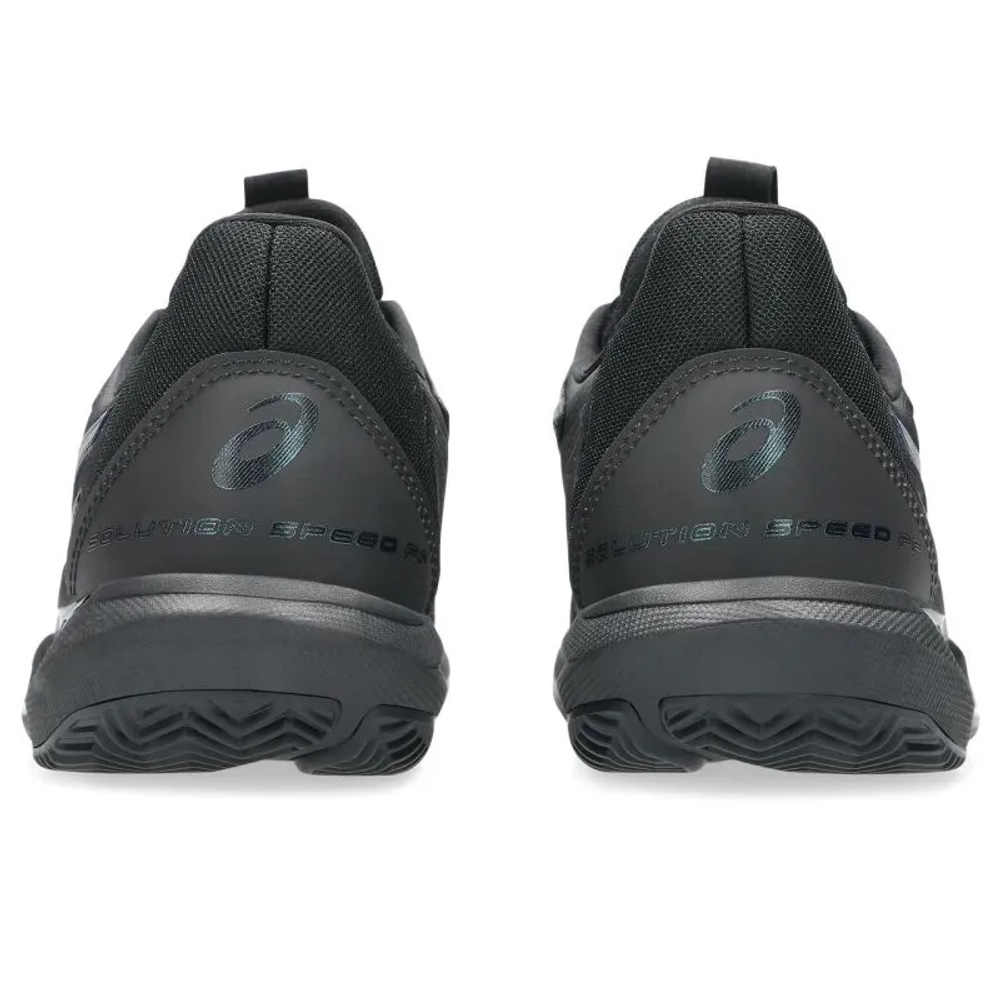 Женские теннисные кроссовки Asics Solution Speed FF 3 Clay Night Energy - black/prism blue