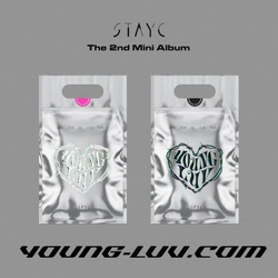 Альбом STAYC - YOUNG-LUV COM 2nd Mini Album RANDOM Version