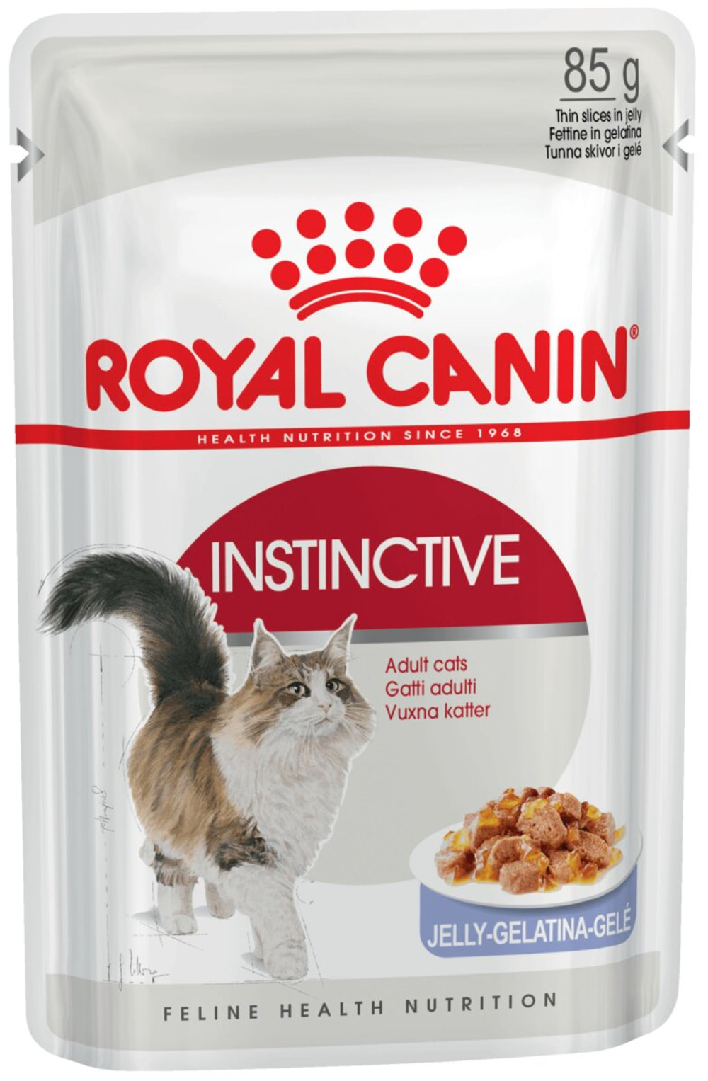 Royal Canin Instinctive в желе пауч для кошек 85 г