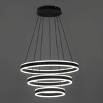 Citilux Дуэт CL719651 LED Люстра подвесная с пультом Чёрная
