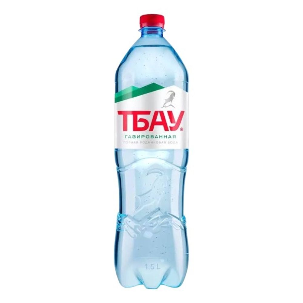 Минеральная питьевая столовая вода ТБАУ ГАЗ. ПЭТ 1,5Л