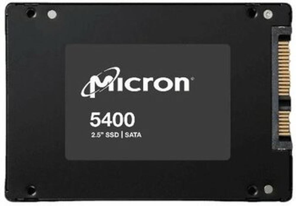 SSD Micron 5400 MAX, 960 ГБ, SATA, 2.5", MTFDDAK960TGB-1BC1ZABYYR