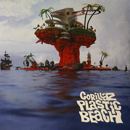 Виниловая пластинка Gorillaz ‎– Plastic Beach 2LP