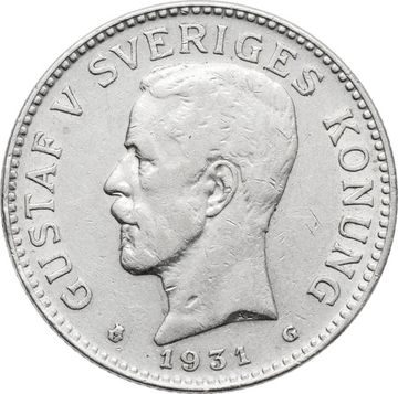 2 кроны 1931 Швеция