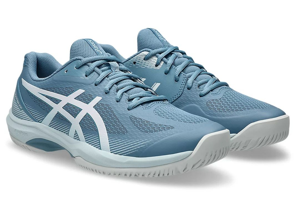 Мужские кроссовки для бадминтона/сквоша Asics Court Hunter FF — saba blue/white