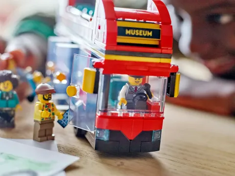 Конструктор LEGO City 60407 Двухэтажный экскурсионный автобус