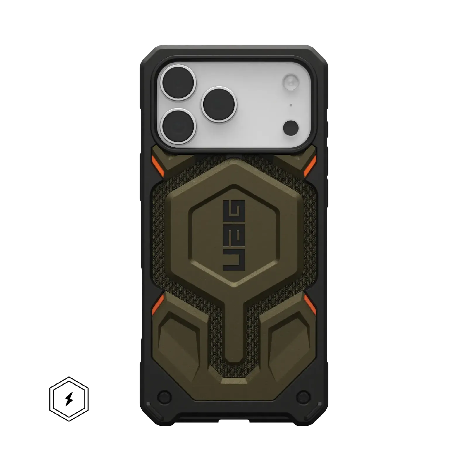 UAG Monarch Pro Kevlar® with MagSafe Series Case for Apple iPhone 17 Pro Max Kevlar Element Green (Зелёный)