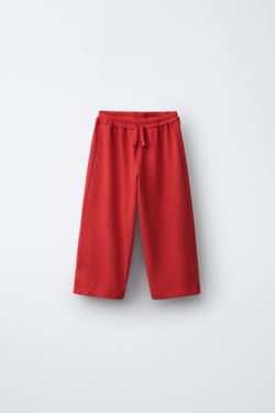 ZARA X PUKAS БРЮКИ WIDE LEG PUKAS SURF, КРАСНЫЙ