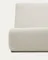 Кровать Martina со съемным чехлом из шенилла цвета экрю 160 x 200