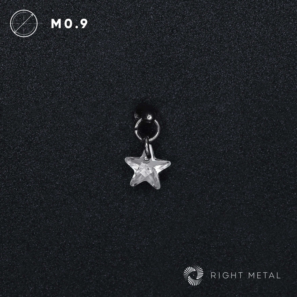 Bauble Star Crystal