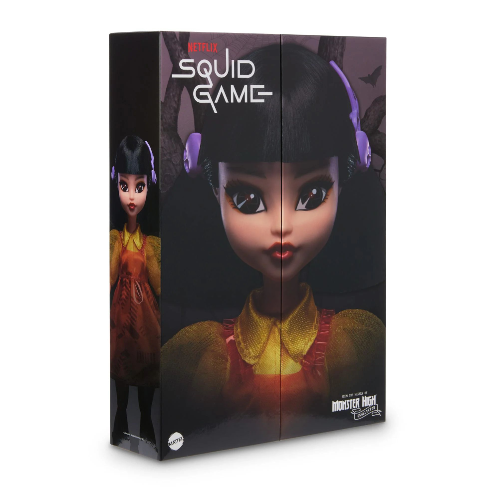Кукла Monster High Skullector Squid Game Young-Hee Янг Хи