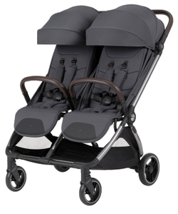 Коляска для двойни Link CRL-6533 Cliff Grey