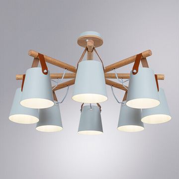 Потолочная люстра 8*Е27 A7032PL-8WH белый Thomas Arte Lamp