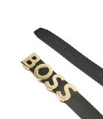 кожаный ремень BOSS BLACK - черный(50471128)