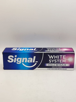 Зубная паста Signal White System Сильная белизна Крепкая зубная эмаль 75 мл (Египет)