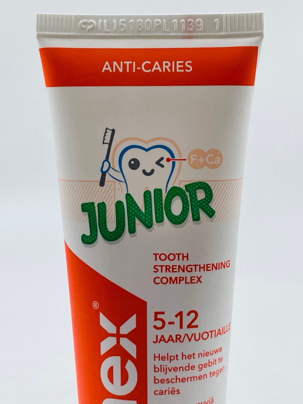 Детская зубная паста Junior 5-12 лет детская зубная паста 75 мл (из Финляндии)