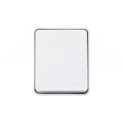 ATLASDESIGN PROFI IP54 О/У 1-клавишный ВЫКЛЮЧАТЕЛЬ, сх.1, 10АХ, БЕЛЫЙ
