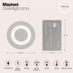 Встраиваемый в дорогу светильник Maytoni Limo O037-L3W3K