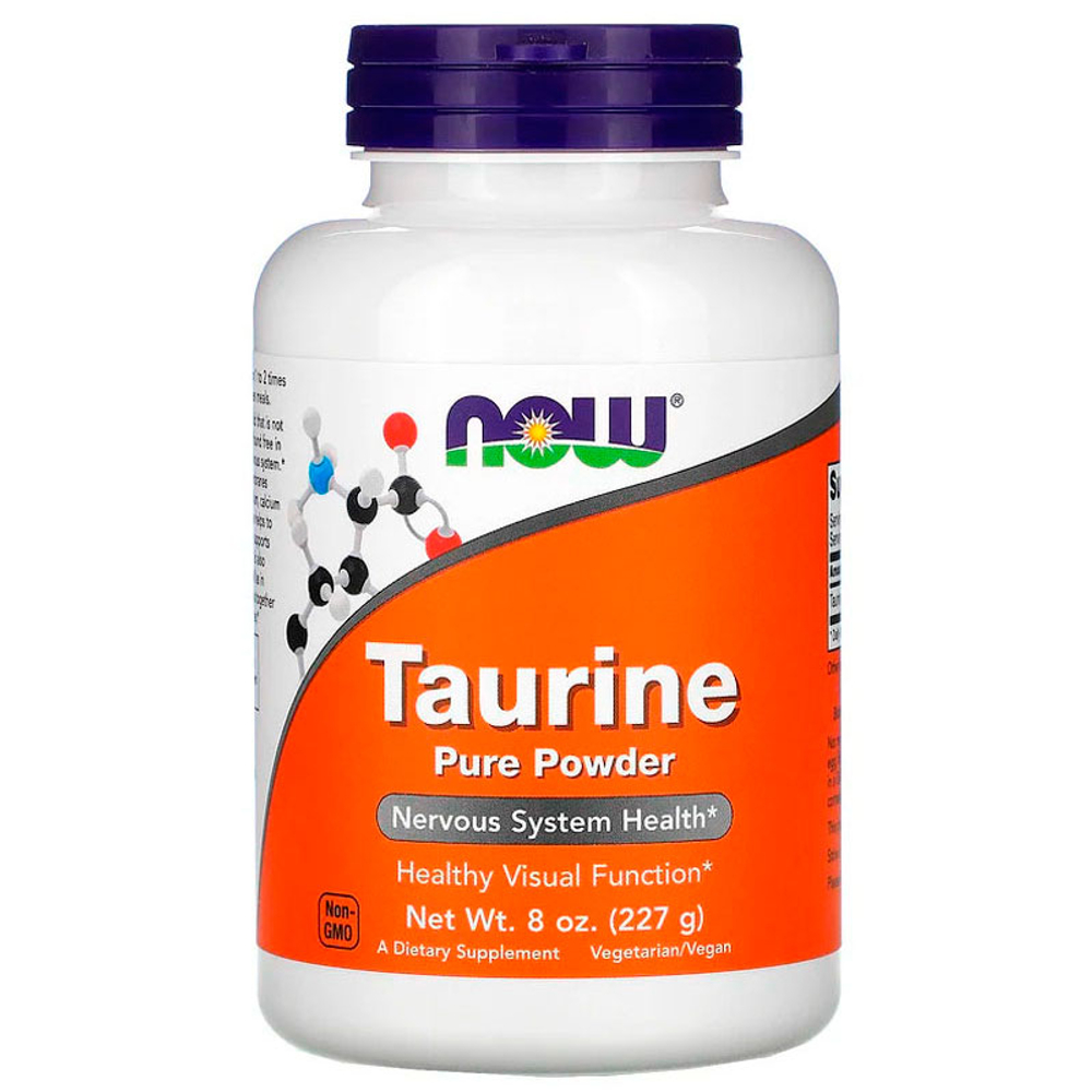 NOW Taurine Powder (227 гр.)