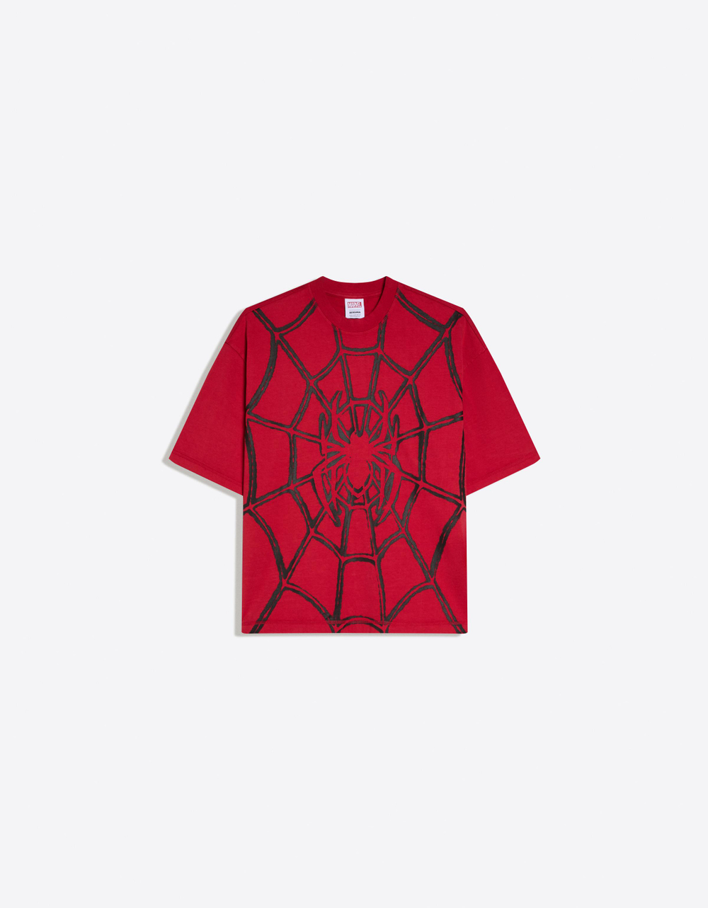 Мужская футболка boxy fit SPIDER-MAN - BERSHKA