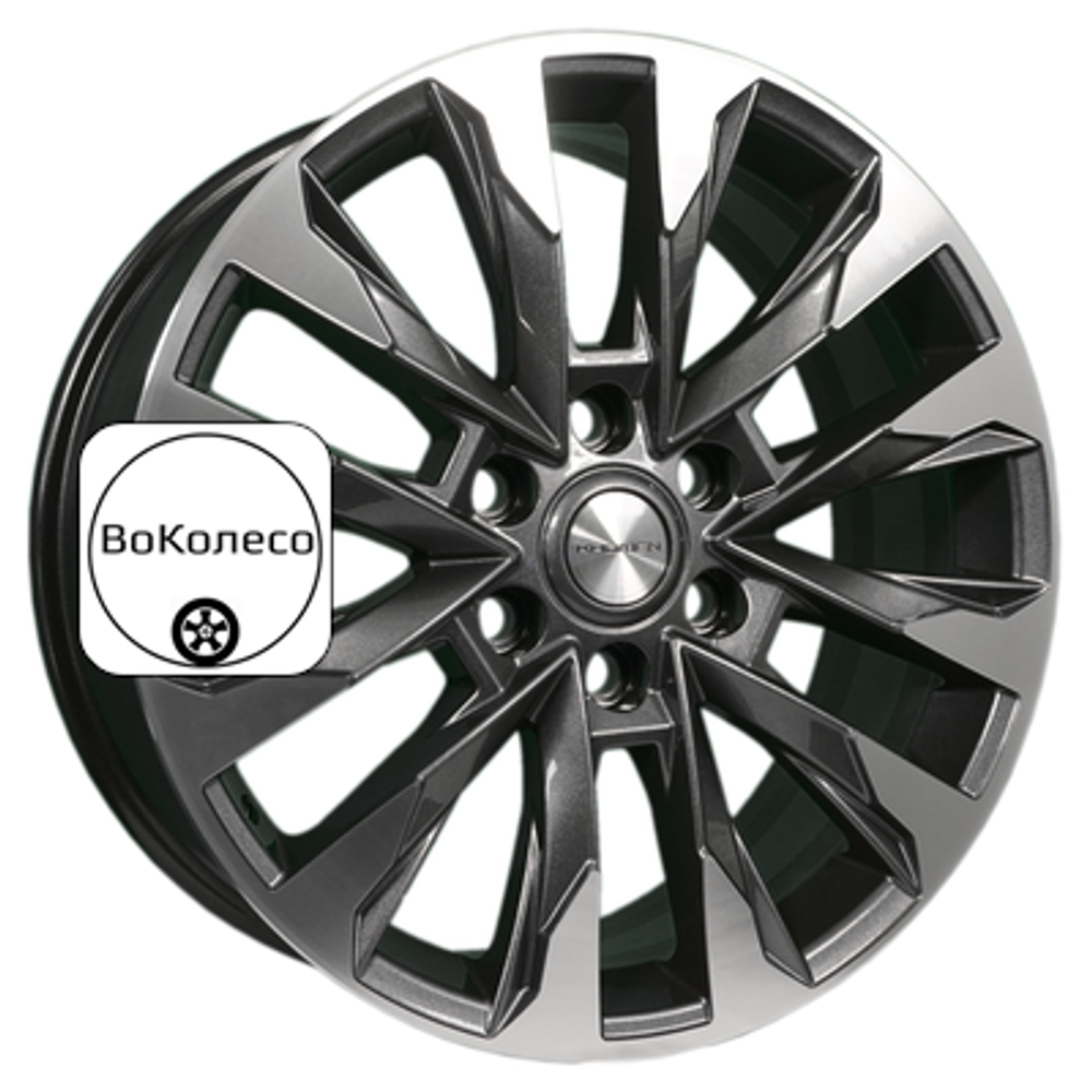 8x20/6x139,7 ET60 D95,1 KHW2010 (LC 300) Gray-FP Khomen Wheels