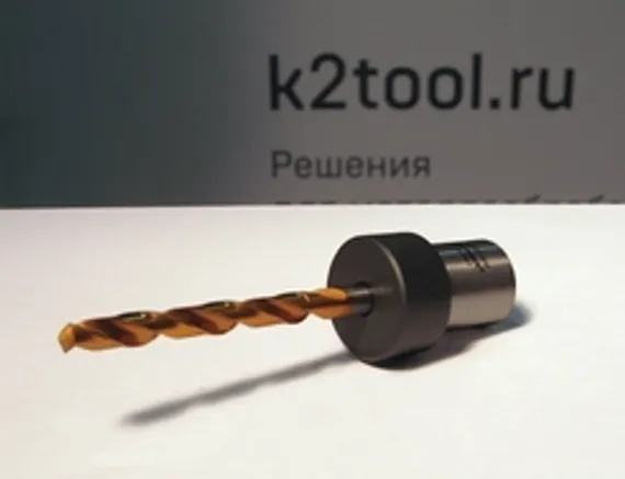Спиральное сверло по металлу Karnasch HSS-Co5+TiN, Ø3,4х50 мм, арт. 20.1840-004