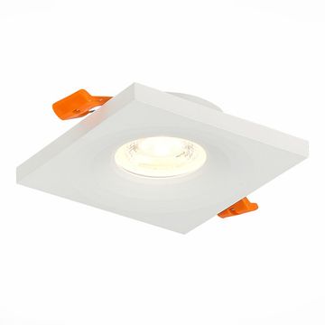 Встраиваемый светильник 1*GU10 ST205.518.01 белый Gera ST-Luce