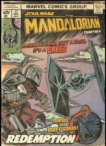 Постер «Star Wars: Mandalorian. Chapter 08 «The Redemption»