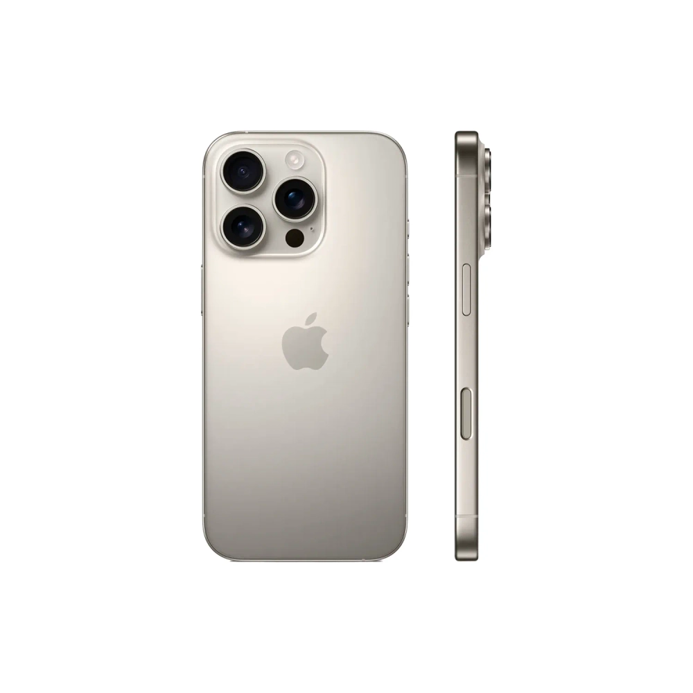 Смартфон Apple iPhone 16 Pro 128GB, Dual Sim, Natural Titanium (Натуральный титановый)